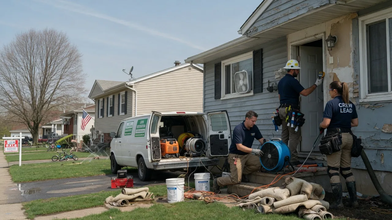 Flood Cleanup in Cedar Island, NC near me